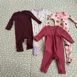 9-12 month sleeper/romper lot